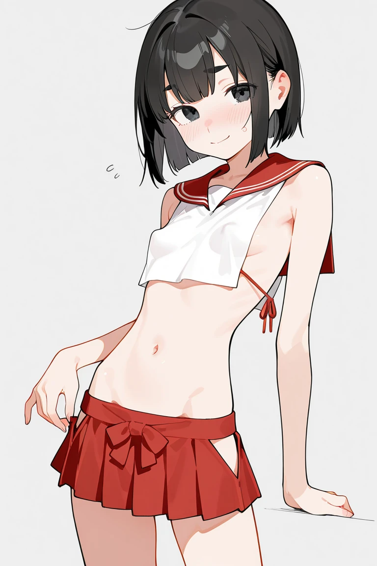 anime screencap, young, 1girl,solo, wavy black hair, wavy short hair, wavy hair, wavy hairstyle, black eyes,small breasts,armpits,wet armpits, showing wet armpits, messy hair, messy wavy hair, wavy messy hair, showing small breasts,sexy girl , breasts, cute body, getting, removing panties,sex, sexy pose, sexy body, body naked , cute body,armpits close to viewer, armpits very close, close to viewer, close to camera, cameltoe, laying down having sex, cute girl, getting fucked, wet vagina, wet pussy, tiny body, cute tiny body, back view, showing back, slim body, showing slim back, , small stature, short