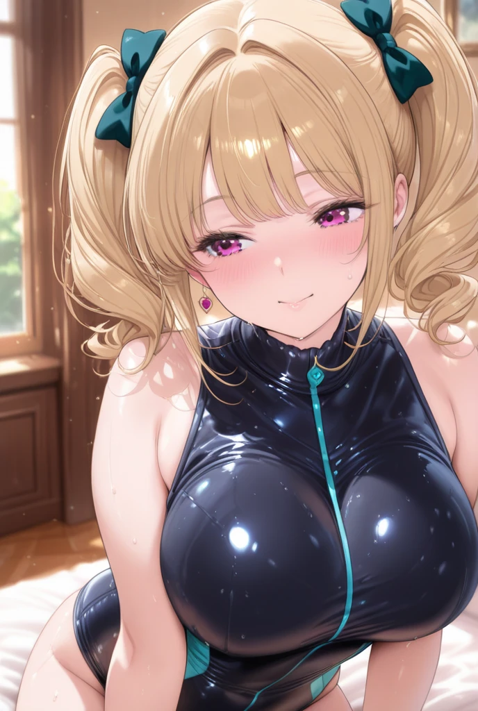 (perfect anatomy), masterpiece, highest quality, High resolution,blue eyes,long hair,hair between eyes, hair ornaments,golden hair,Slightly curly hair,(one-piece swimsuit), Delicate limbs, blush a little,Saliva leaks from the mouth,open your mouth and stick out your tongue, Melted face , love with the shadow of a penis, (embarrassed,blush:1.3), nsfw,(ecstasy:1.3) ,(slut:1.2),(vulgarity:1.3),(fucked silly:1.1),(steam:1.1),(wet:0.8),(trembling:0.8),(tears:0.7) ,(drooling:0.6),(sweat:0.8), open mouth, wince,(orgasm:1.5),awaiting tongue, Slender body, Fellatio Gesture, (looking back), Big Hip, Big Breasts, (Look Back), Big Hip, (lying on her stomach), (Sleeping Back), (Doggy style), spread legs, having sex, Lewd Eyes, Squint your eyes a little and smile, Hearts in the eyes, (Pressing my chest against the transparent window), (Shower room), press your chest against the glass, hands on glass, breasts on glass, window