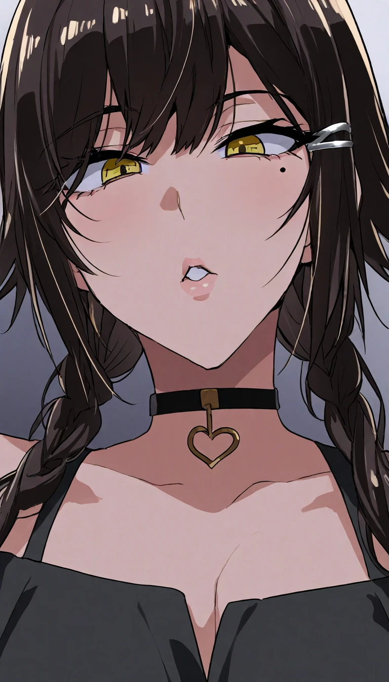 woman、Completely naked、Black Hair、Bright Red Eyes、A white headband measuring 8cm in height、Huge breasts、Nipples、woman器、Panting、My face is wet with white fluid、Dripping saliva、woman器から白い液が流れる、Nipplesが勃起する、Nipplesから白い液が出る、On the floorで股を開く、Bathroom、On the floor