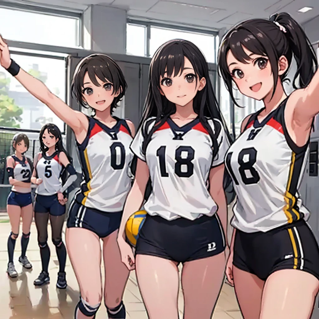 volleyball club　girl