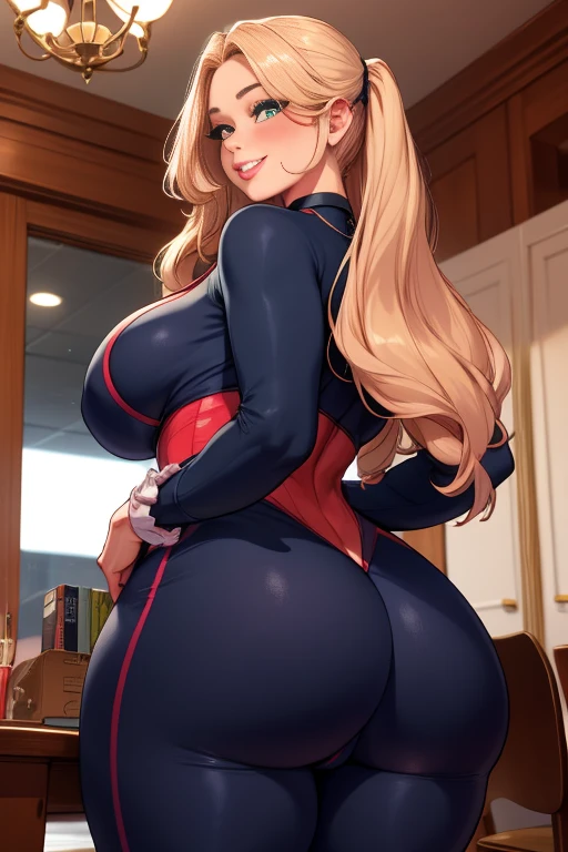 (Highest quality、Masterpiece、Very detailed、4K)、One woman、Big Breasts、Age 25、((Full Body Tights))、stand、front、