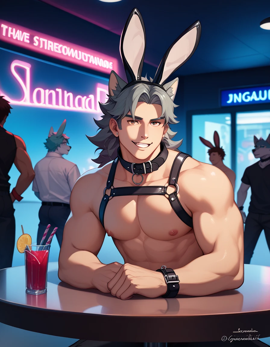 detailed background, (best quality, ultra detailed, sharp:1.3), masterpiece, 8k, 4k, beautiful, nsfw, (detailed), naughty, penis, balls, extremely detailed fur, detailed penis, detailed eyes, big penis, nude, humanoid penis, ((veiny penis)), collar, veiny penis, penis, (by kenket, ross tran, juan jia, pino daeni), photorealism, (((nude))), puro from changed, naughty eyes, ((seductive pose)), ((laying)), (laying down), nipples, beautiful balls, flaccid, (long penis), girly, (harness), cum drip, looking pleasured, (cum on hand), cum on legs, cum on belly, (after orgasm), after masturbation, ((excessive cum)), cum string on hand, ahegao, cum on body, sperm, (strip club), (strip pole), harness on leg, ((black fur)), (goo creature), ((low angle view))