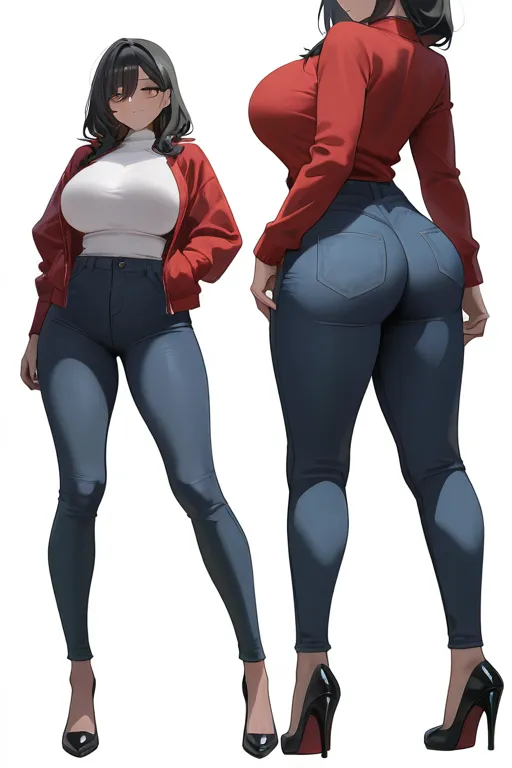 ((masterpiece)),(((best quality))),((character design sheet)), illustration,1man, boy, 1 girl, 1 woman, environment Scene change, ((man is (pompadour:0.9)(black skin:1.1)), muscular, (white shirt:1.2), white underwear, masculine, rugged, manly, sharp edges, heroic, pink legs, thick legs,)) (woman is redhead with ponytail,((puffy lips))) scribbles and marks, rough sketches, pose too, color palette, 8k,16k, (simple background, light background: 1.3)