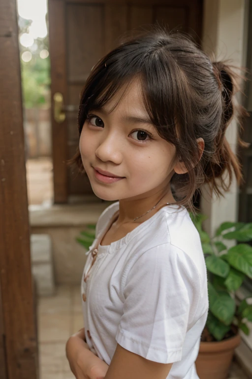 Brown skin、cute、child