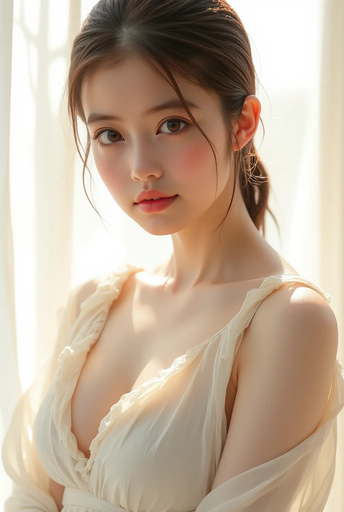 （RAW photos： 1.2）， （realistically： 1.4）， Beautiful and delicate girl， Very detailed eyes and face， Beautiful and delicate eyes， absurd， Unbelievably ridiculous， Huge file size， Super detailed， HD， The content is very detailed， Best quality， masterpiece， （（Fashion））， Implications， CG， unite， 8k wallpaper， That&#39;s great， Fine details， Facial lighting， light， a girl， （Light blue short hair）， （beautiful fair skin，）， （Sweaty face：1.2），（（（Random Angle：1.5）），（（Random costumes）），Huge buttocks，（long legs：1.2），huge cleavage，striped，（night：1.3），（Large：1.2），Prominent cleavage，（Not Wearing），The areola is prominent，Prominent cleavage，The cleavage is very attractive：1.2），（bottom：1.5），perfect anatomy，Beautiful Lego pose，Realistic body，Large：1.8，Breast bursting，Side breast，Lower Breast，beautiful girl，Daughter，Wide hips，Gorgeous，Sexy highlighted， （high socks），（grabbing breast），（Rubbing Your Breasts），（untidy）hair，（a lot of hair），（Devil's Point），Devil Girl，[Tights|black and red dress：0.9]，net，Fishnet socks，（Prominent cleavage），（Prominent cleavage），Sitting cross-legged on a plush chair，In the castle