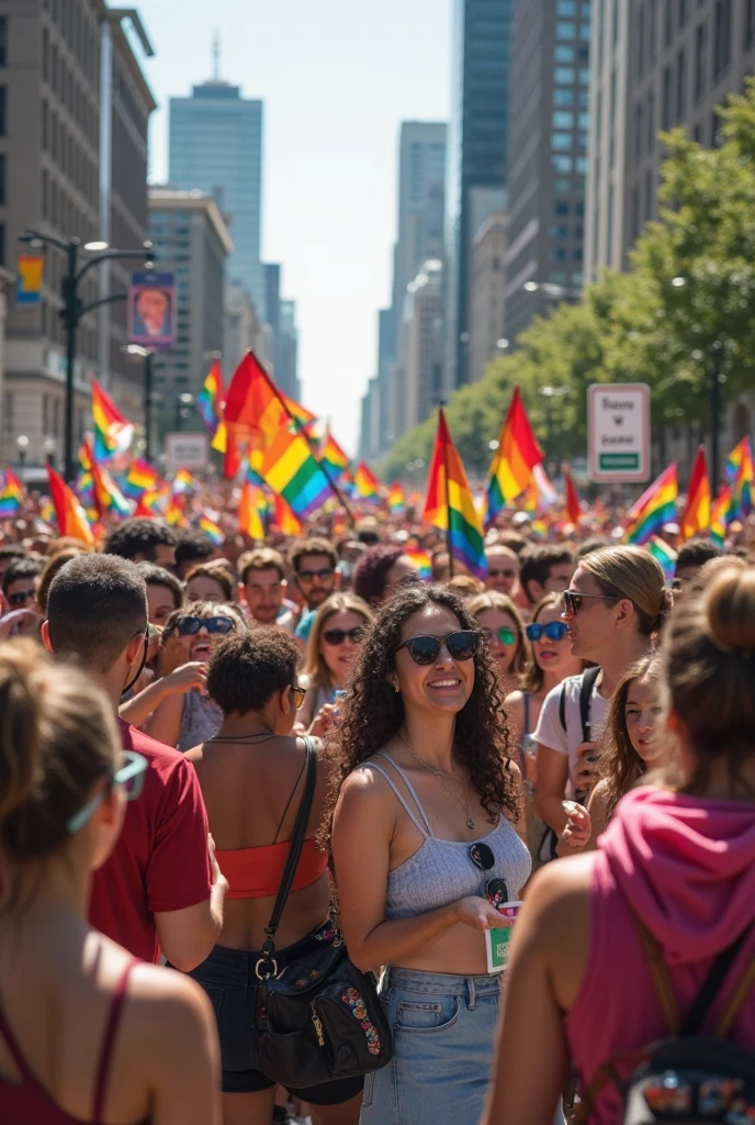 The LGBT community fighting against discrimination