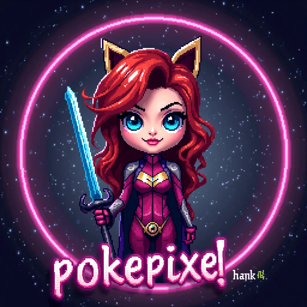 Pixel Art, pixelated, detailed pixel art, pixel art style, pixel art, 16bit, (Pixel size:0.8), scanlines, masterpiece, highres, best quality, 1girl, looking at viewer