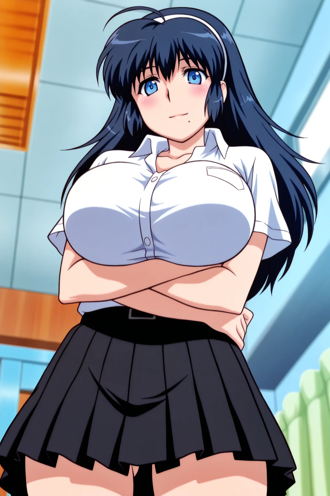 ((Top Quality、16K、​masterpiece:1.3))、a tall and beautiful woman、Perfect Figure:1.4、(dream aesthetic) Slim Abs, young natural girl (goth girl) solo, long voluminous black hair 、messy hairstyle (with hair bangs), turquoise-blue eyes, pale-white skin (highlighted, realistic shading)、natural bust、Highly detailed facial and skin texture、(A detailed eye, Symmetry Eyes, Clear realistic eyes, Double eyelidd、Cold-stricken face、Symmetrical face), very  realistic skin, goth makeup, Royal sisters full of fans、The Telegraph Esbian、peach buttocks, white shirt (wet), miniskirt, black tights, cleavage,  squart、(Raw foto:1.2)、((Photorealcitic:1.4))Top Quality、​masterpiece、Real Photography、very delicate and beautiful.、super detailed CG、Unity、8K photo wallpaper、delicate detail、best qualtiy、Highly detailed CG unity 16k wallpaper、absurderes、Incredibly Absurd、huge file size、extremely highly detailed、Hight Resolution、ighly Details、Beautiful detail girl、extremely beautiful eyes and face, cute eyes look、Facial light、cinematic lightings、(Proportional hips, thick thighs, beautiful legs, realistic pantyhose) 1girll、see -through, inside house (bedroom) 、ulzzang-6500、The Telegraph Esbian, different poses at different angles,