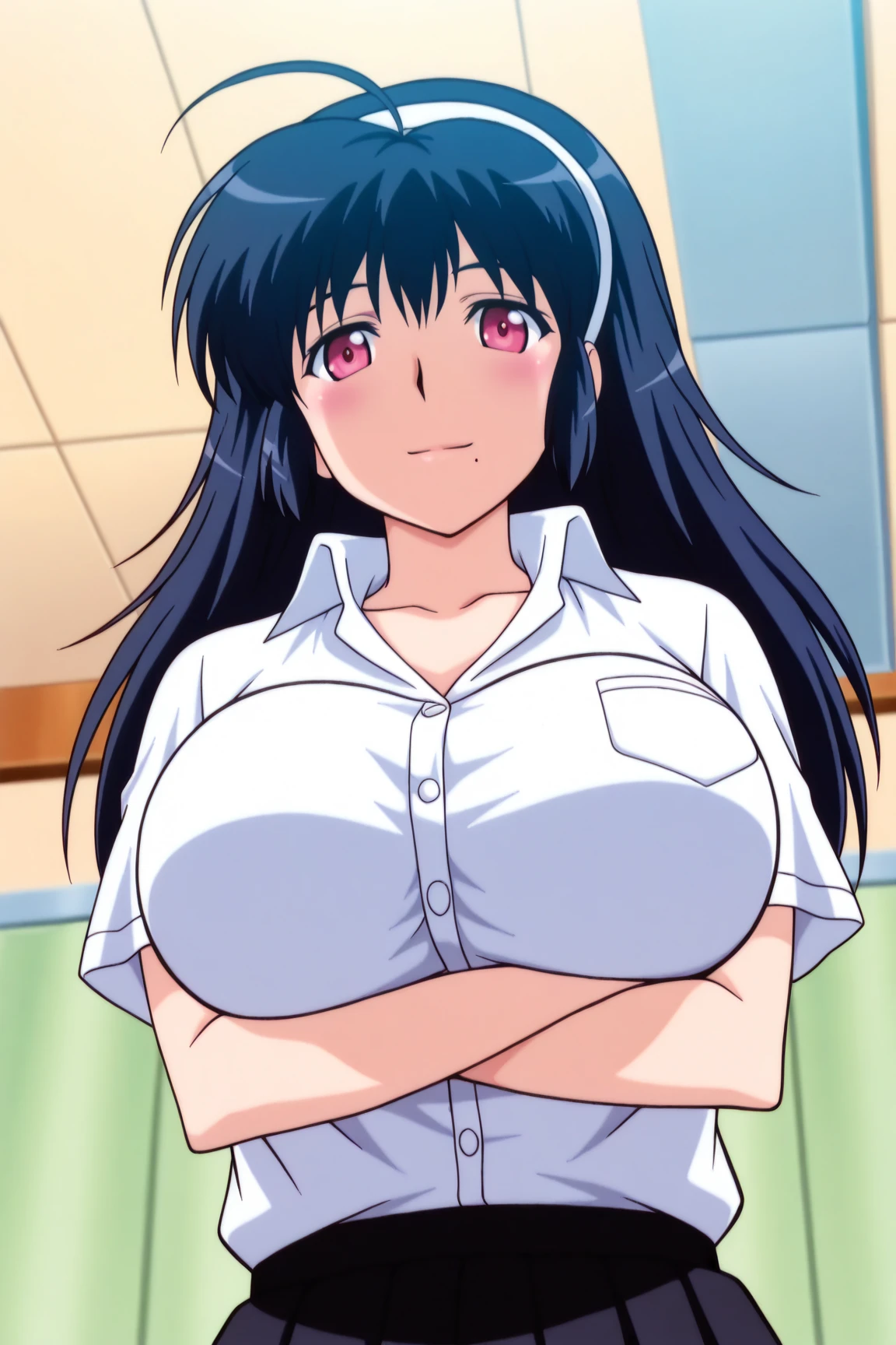 Highest quality, High resolution, 1 Girl, blush, Embarrassing, , Crying face、 (Big Breasts:1.2), hair_between_eye, hair_good, brown_hair,brown_eye, 1 Girl, 18-year-old,young woman,(narrow_Waist), thigh、Big Breasts, Nipples, blush cheeks, I breathe, Sweat, Take off, Breaking heterosexuality, (Heterosexual couples),(Sex:1.5),(vagina), (Focus on the girl), Browsing Caution,(((Full nudity)))、