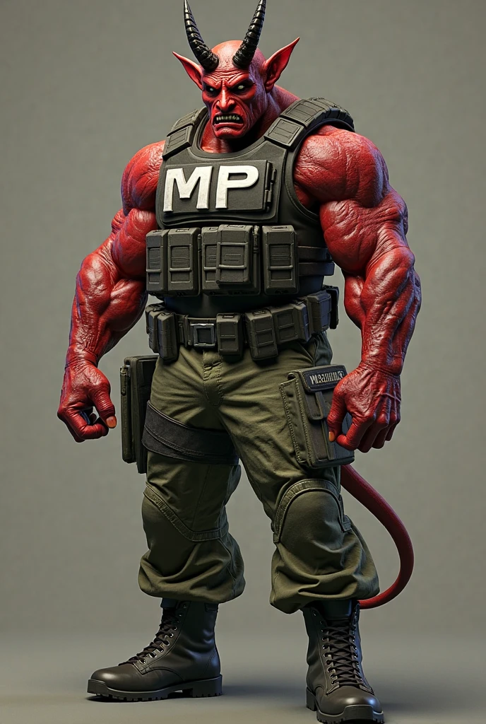 The red Hulk wearing a black shirt with the words "J.Castro team"