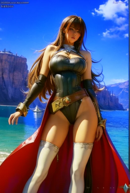 - [ ] photo、sharpnes、Unique 850 4、Koda850 k portrait camera、F1.6 lens、ultra realistic textures、spectacular light textures、Cinestil 800 Fashion Mechanics、Beautiful girl with accentuated slender abs:1.4、six-pack abs:1.4、Bust Botox、tiptoeing、((Wearing a torn sheer costume of a superheroine))、(witheout panties、no-bra))、Wet crotch、wet thighhighs、(futuristic sci-fi battle fashion、elbow and knee cyberpad、cyber long boots、cyberglove:1.1)、(Perfectly tied with a chain)、srestrained、slaves、gargantilha、scornful、(((cry with pain))、sweating、((wide prison with sunlight))、Dark Fantasy、Peeling ceiling、Slab breakage、Rebar between cracks、Realistic material details、Extreme detailing、ultra-realistic material、broken walls、((Torn costume))、wet 、(Chained)、((Highlighted by chains))、((chains digging into crotch))、((the tip is protrudi、the areola is protruding、the shape of the pub、shredded costumes、Broken golden shield and battle spear、long combat boots with golden knee pads、Golden shoulder armor and combat gloves、Junkyard、Splattered blood、life-like(bruise、unclean、ripped clothing、skimpy clothes、bloods:1.3)、brown haired、length hair、torn cloak、ripped pantyhose、long legged、 Metal shackles and fetters、((Four chains suspended from heaven))、wet crotch clearly visible、Anatomical、(futuristic sci-fi battle fashion、cracked elbow and knee cyberpads、ripped cyber long boots、ripped cyber gloves:1.1)、(((Both wrists restrained above the head))、((the left leg is suspended at the knee))、Chained shackles and fetters、srestrained、slaves、gargantilha、(Vast prison in the sun)、Dark Fantasy、Peeling ceiling、Slab breakage、Rebar between cracks、Realistic material details、Extreme detailing、ultra-realistic material、broken walls、(((Costume with torn chest and crotch area)))、Girl straddling an iron bar、Swarovski sword and shield at your feet、