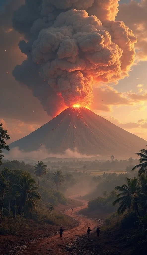 A monumental eruption of Indonesia's Ruang volcano prompts evacuations.