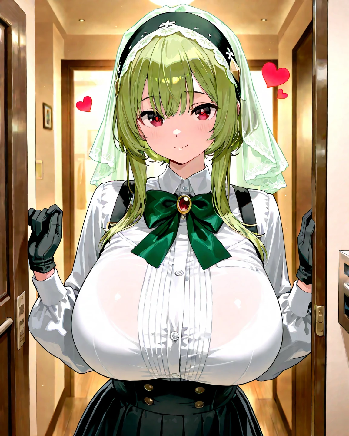 Sanae(East) Big Breasts Long Hair Yellow-green hair Show your chest Maid outfit with a lot of skin exposure blush, High resolution. Viewer discretion advised. Erotic Sex The penis hits the cervix Cross-section of the vagina Heart-shaped pupils orgasm Ahegao Ecstasy face Vaginal in large quantities Hypnosis Lewd sexy