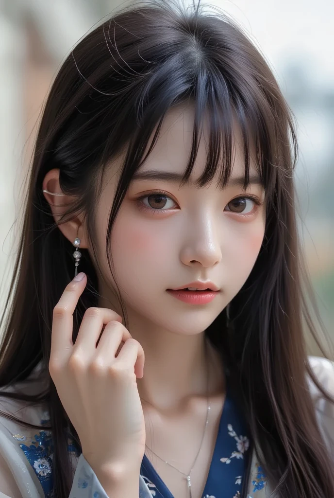 (最高qualityのディテール)、Realistic、8K Ultra HD、High resolution、(One Girl:1.2),(Fatal Beauty,Attractive beauty) ,(A supple and powerful physique),(Sensual charm),(Mysterious charm:1.1),(Captivating silhouette)、(Ample breasts:1.3),Enchanted Valley,Mouth closed,eyelash,Looking at the audience,Portraiture,alone,Upper Body,Gray Hair,White Theme,short hair,Silver Hair,Yoruhano. 2 Type B,The 超detailedな、高qualityのテクスチャ、Intricate details、detailed、非常にdetailedなCG、高qualityの影、detailed 美しく繊細な顔、detailed 美しく繊細な目、Written boundary depth、Ray Tracing、20th generation、Cute K-Pop Girls、(The Face of Ulzan in Korea)、Thin face、(Urzan-6500-v1.1:0.6)、PurerosFace_v1、Glowing Eyes、Perfect body、 Viewer Display、(最高qualityのディテール:1.2)、Realistic、8K Ultra HD、High resolution、Close-up of a woman, realistic girl rendering, 8k artistic german bokeh, Enchanting girl, Real Girl, Gurwitz, Gurwitz-style artwork, Girl Roleplay, Realistic 3D style, cgstation Popular Topics,, 8K Portrait Rendering,(truth,truth:1.4),(Sparkly-eyed girl:1.2)、The 超detailedな、高qualityのテクスチャ、Intricate details、detailed、非常にdetailedなCG、高qualityの影、detailed 美しく繊細な顔、detailed 美しく繊細な目、Written boundary depth、Ray Tracing、20th generation、Cute K-Pop Girls、(The Face of Ulzan in Korea)、Thin face、(Urzan-6500-v1.1:0.6)、cheek、Glossy Lips、、High resolution, Best image quality, 最高quality, Realistic, 超detailedな, Photo realistic, 4K 8K Ultra HD Full Color RAW Photos, Fujifilm(Medium format), Hasselblad, Carl Zeiss, Incredible dynamic range photography(utility_art:Smooth-768:1.1),High resolution, High pixel count, 明確なdetailed, Clear images, Natural color reproduction, Noise Reduction, High fidelity, quality, Software Improvements, Upscaling, Optimized Algorithms, Professional-level retouching,Tabletop,(現地のdetailedな描写:1.2),Dark and spooky atmosphere, spiritual being, Unforgettably beautiful, Ghostly figures, Shadow-like shape, Spooky whispers, Ominous Aura, Goth Maiden, Like dazzling fur in a starless haze,Her Mogul Snaps,