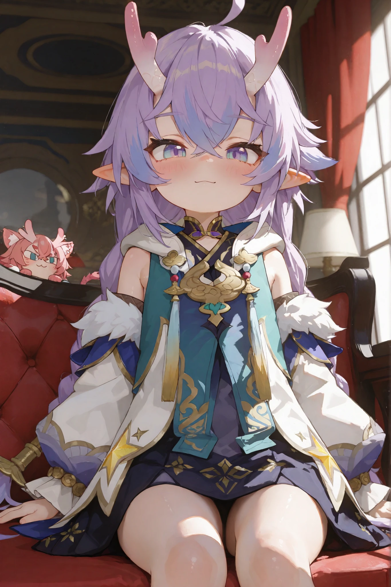 Genshin Impact Yae Miko fart blushing and crying Squatting down and pooping a lot Pee