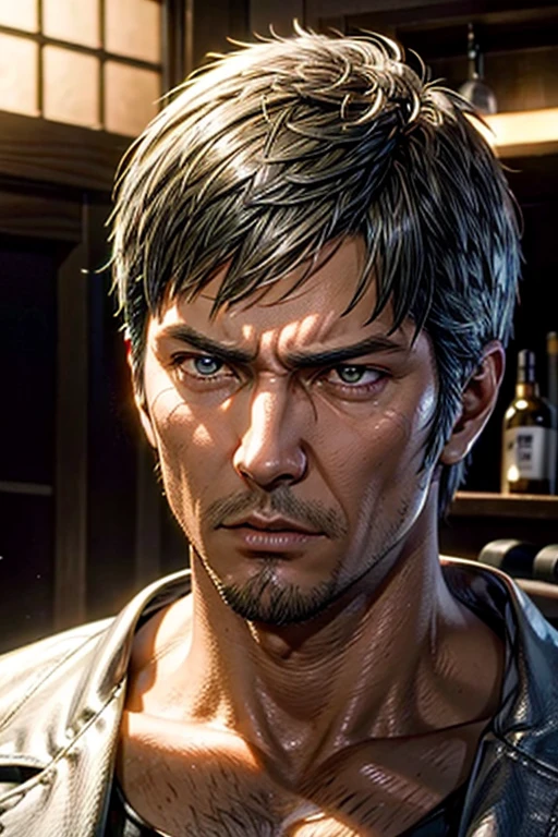 Masterpiece, 4k, award winning photo, extremely detailed, amazing, fine detail, absurdres, highly detailed man,toughboy, extremely detailed eyes and face, masculine, piercing eyes, by lee jeffries nikon d850 film stock photograph 4 kodak portra 400 camera f1.6 lens rich colors hyper realistic lifelike texture dramatic lighting unrealengine trending on artstation cinestill 800 tungsten, toughboy style, face ultra focus, blood on his face, intimidating, in a fighting position <lora:Tough_Boy:0.65>