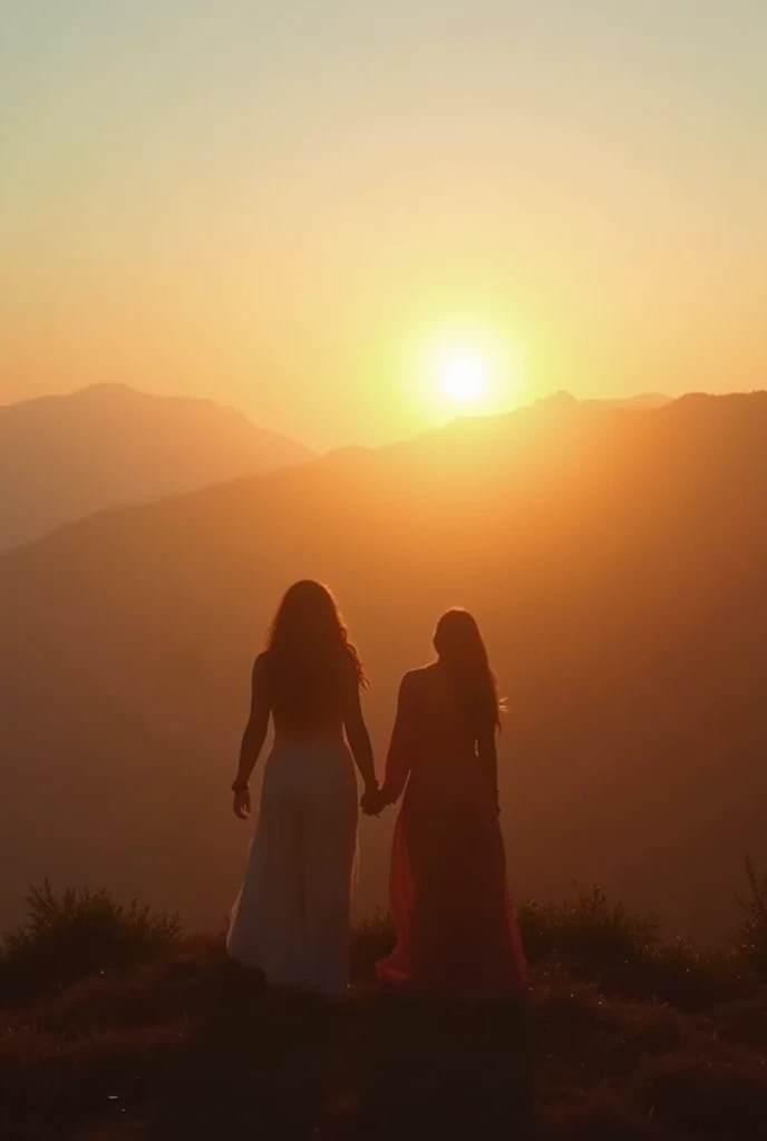 Boundless Love、Summit of Mt、the morning sun、Japan Woman、年轻、masterpiece、