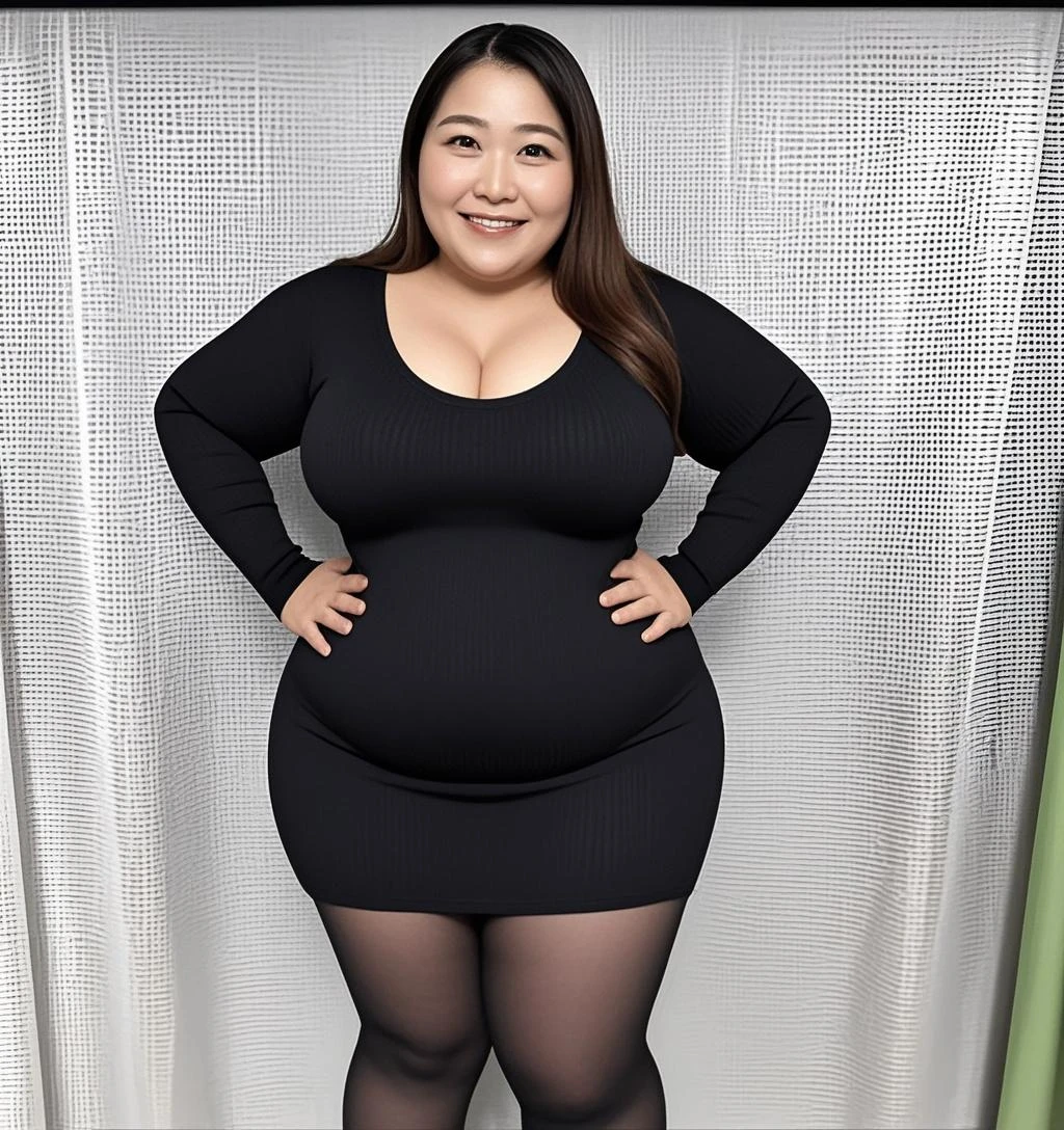 sexy bbw full body pose