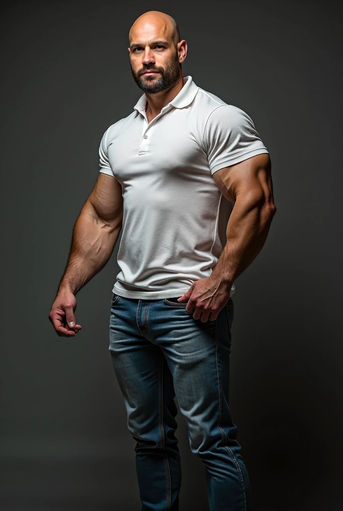instagram photo, gymrat (five o'oclock shadow, manscaped), super buff and cool, short and muscular, baseball cap, shorts, show off, physique, smug arrogance, proud looking, jock clothes (perfect fit, clothing curves with his body)