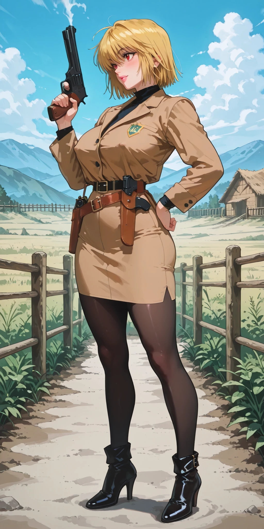 Slime girl, (slime), Slime hair Double buns hair style, Pumpkin Orange, weapon belt, Masterpiece, Best Quality, gigantic breasts, slime girl, slime girl, purple hair, lavender hair, yellow clothes, weapon belt around waistline, rifle, long rifle, AR-15 Rifle, assault rifle, exposed yellow bra, yellow clothing, wearing yellow clothing, fully body view, tight yellow dress, Rifle in hand, mature woman, gorgeous, perverted, sexy, yellow dress, exposed chest, exposed bra, exposed breast, black boots/heels, gold bracelets around wrist, holding rifle, aiming with rifle, tactical stance, tactical gear, sweaty body, long legs, tall woman, lustful yellow eyes, yellow lingerie , Slime girl, (slime), Slime hair Double buns hair style, Pumpkin Orange, weapon belt, Masterpiece, Best Quality, gigantic breasts, slime girl, slime girl, purple hair, lavender hair, yellow clothes, weapon belt around waistline, rifle, long rifle, AR-15 Rifle, assault rifle, exposed yellow bra, yellow clothing, wearing yellow clothing, fully body view, tight yellow dress, Rifle in hand, mature woman, gorgeous, perverted, sexy, yellow dress, exposed chest, exposed bra, exposed breast, black boots/heels, gold bracelets around wrist, holding rifle, aiming with rifle, tactical stance, tactical gear, sweaty body, long legs, tall woman, lustful yellow eyes, yellow lingerie, mature body, mature face, dark purple hair color, purple hair, bending down, bent over, crouching 