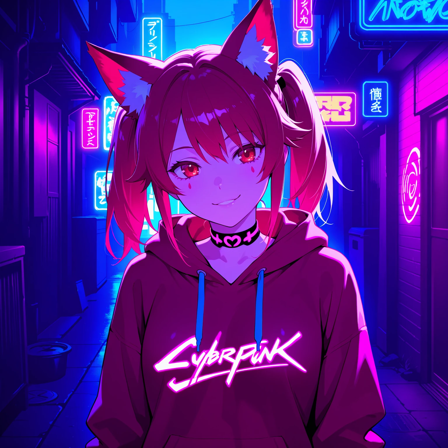 Black Fox, (White Body:1.3), (((masterpiece))), collar, (Dragon Wings:1.45), (headphones:1.4), short hair, black hair, blush, (headphones:1.55), ((Thigh High Socks, Femboy Clothing, Femboy Thigh Highs:1.2)), ((a blue eyes, a pink eyes:1.55)), (((Femboy))), full body, ((womb tattoo, glowing tattoo:1.52)), ((guy look like women:1.52)), (fox tail:1.52), Full HD, 8K, ((short pant, Hoodie crop:1.52)), ((underwear:1.45)), paws, ((full moon, blue moon:1.45)) public indecency, small breasts