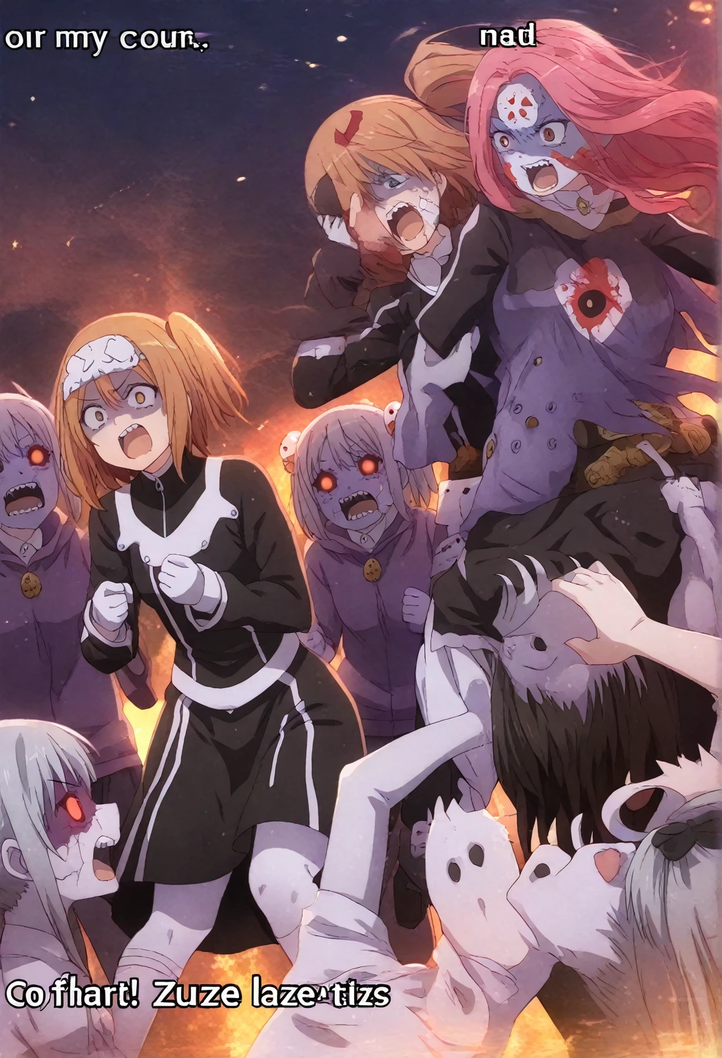 <lora:multiple_hands_v0.5:1.0>
1girl, (molestation:1.3),
<lora:mieruko-chan_v0.3b:1> yurikawa hana, school uniform, ghost, smile, masterpiece, best quality, highly detailed
