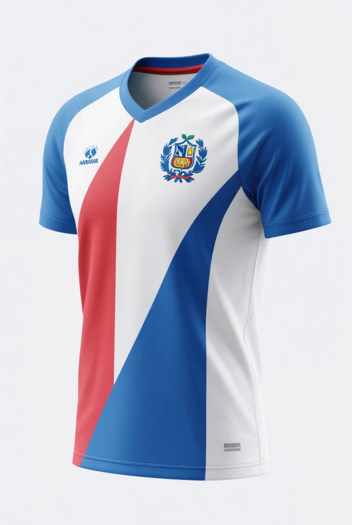 White and lead futsal jersey for the EL SALVADOR Olympics