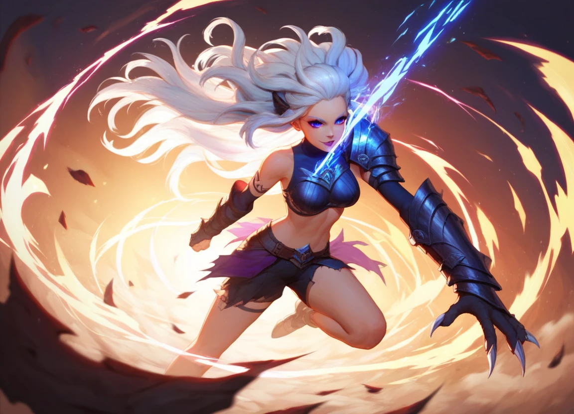 <lora:Dark_Aura_for_Pony:1> (dark aura:1.2), 1girl, black, action pose, holding knife, score_9, score_8_up, score_7_up, score_6_up, score_5_up, score_4_up, hd, (ultra hd quality details), 8K, dark elf