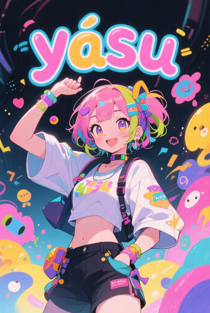 Magical girl manga linear manga color