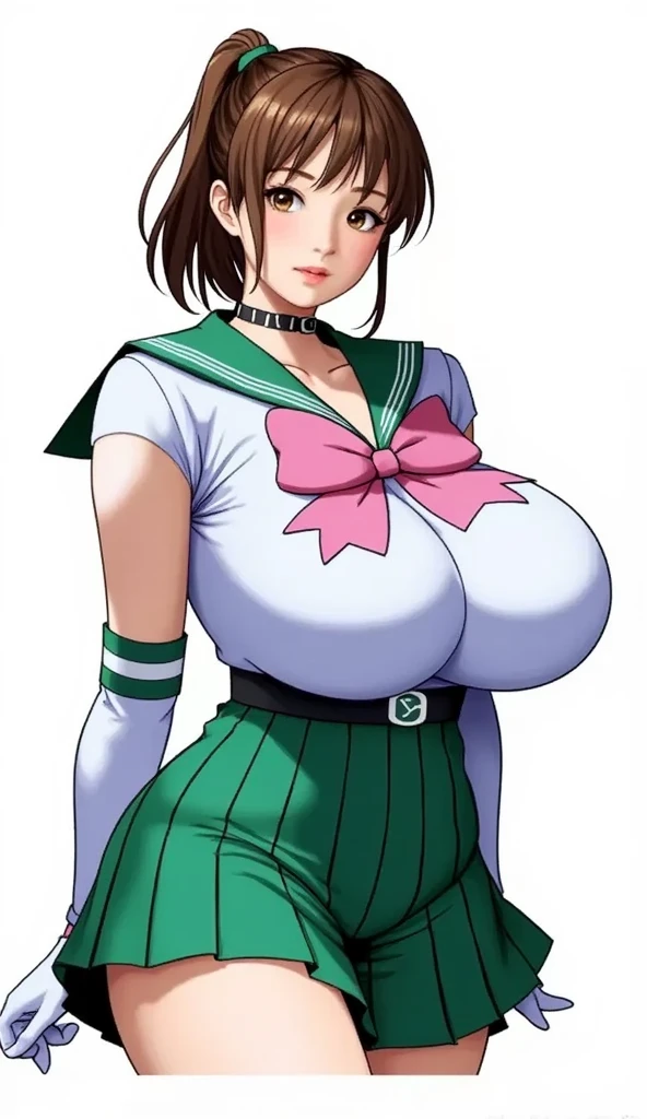 (From the top:1.2),(90s anime style、Anime cel drawing style, Manga style),First_Snow Light, ((Best Quality, High resolution))Bikini Lift,Slipnip,1girl in,Twin-tailed、Brown hair、(areolae slip:1.4), (Huge breasts:1.6), (Green Uniform:1.4), (eye glass:1.2),Beautiful face, (nose blush:1.2), lightsmile, (inside in room:1.2),Looking at Viewer、(cowboy shot:1.2),(Breast squeeze;1,4),Opening Mouth
