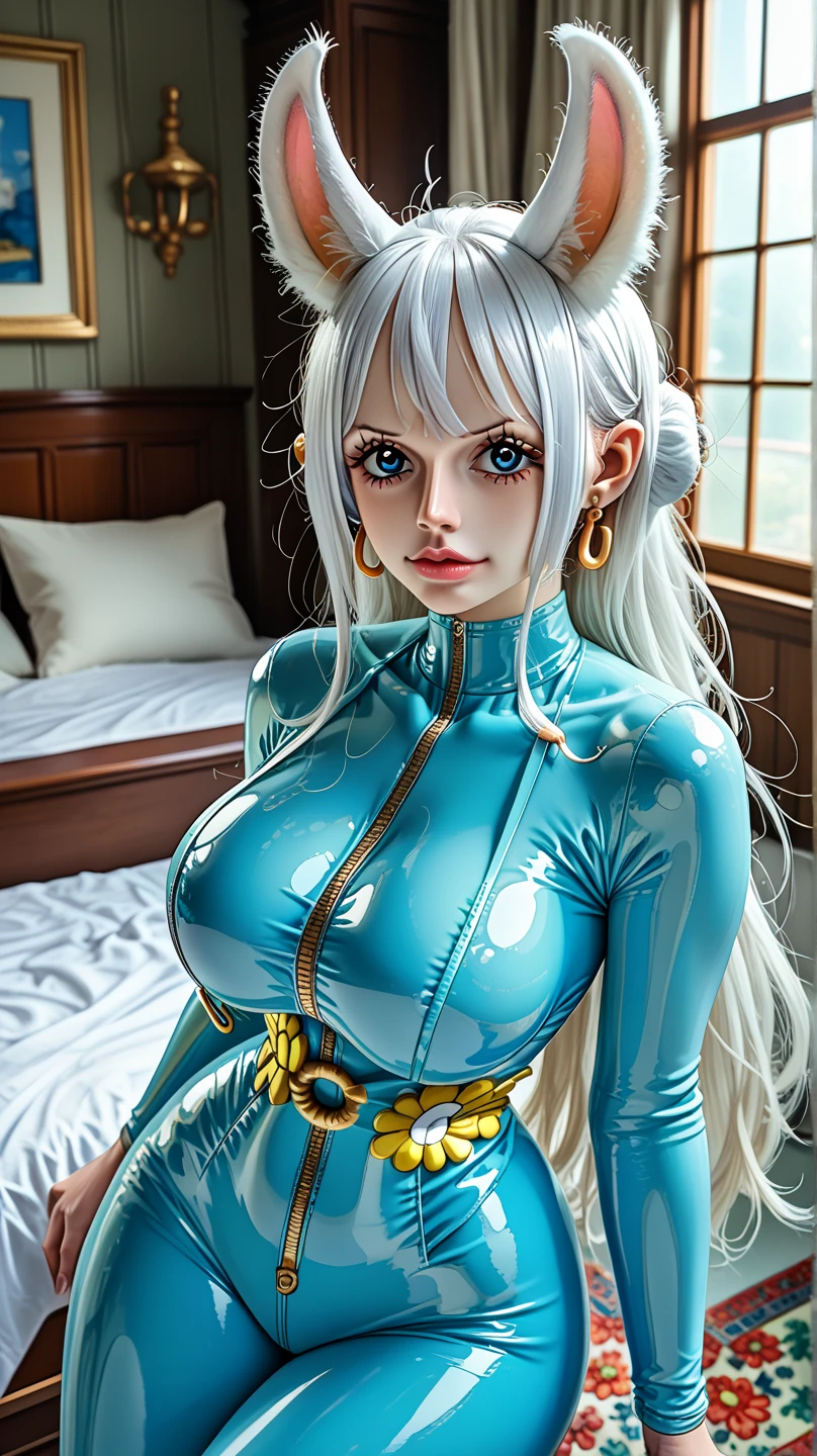 8K, Ultra High Definition, Super detailed, grown woman of 40 years, , sexyman Shiny detailed hair, detailed face, normal landscape, solo, looking at viewer, {{best quality}}, {{masterpiece}}, {{ultra-detailed}}, {detailed light}, ultra high quality eyes, detailed eyes, perfect eyes, large eyes, blue eyes, wearing a metallic dress, white hair, long hair, beautiful, skinny body, White skin, slutty, erotic,ing, open mouth, standing in suggestive pose, ((nsfw))