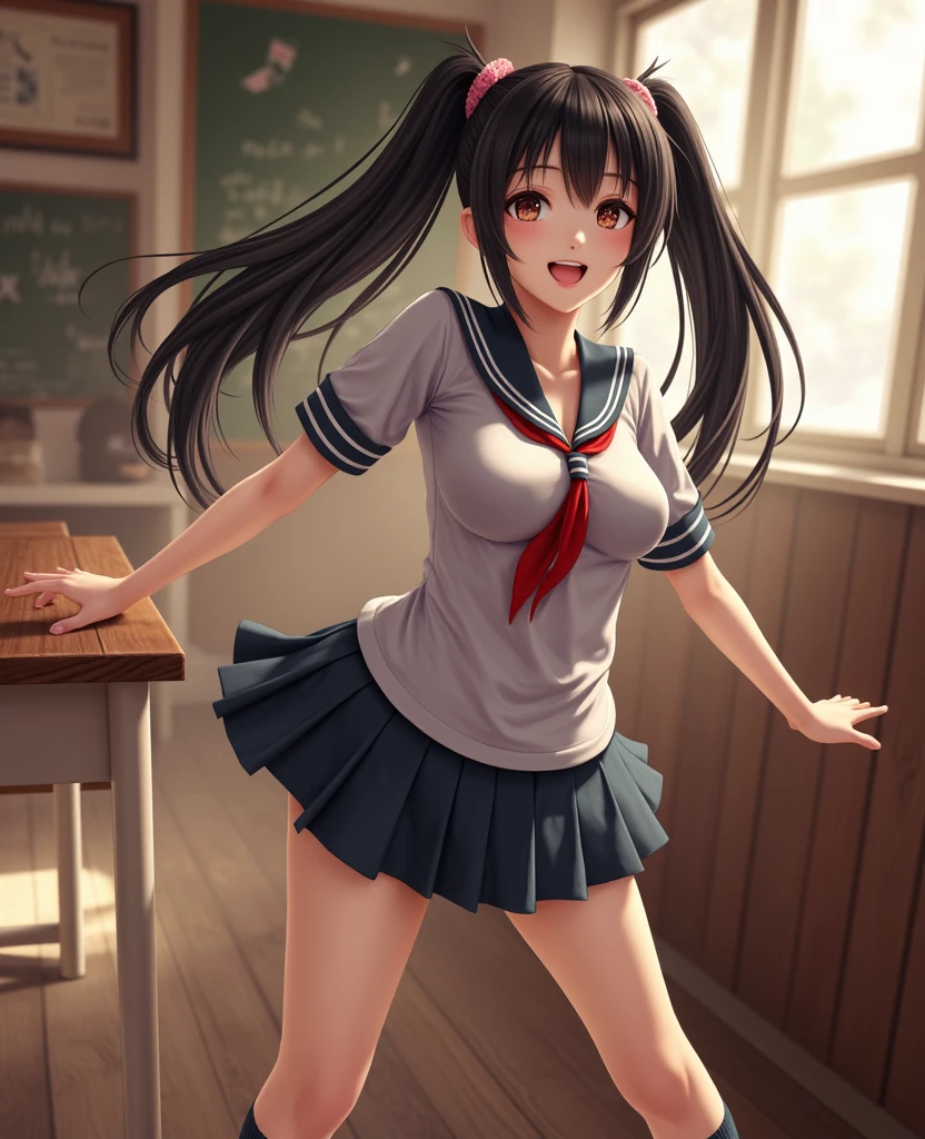 2d, masterpiece, best quality, anime, highly detailed, cowboy shot, 1girl, solo, akebi komichi, bolack eyes, black hair, hair bow, black bow, school uniform, summer uniform, large breasts, standing, indoors, hallway, :dMafuyukirisu, (blue eyes, braid, long hair, twin braids, pink hair), nude, (pussy:1.2)
BREAK , (miniskirt:1.2), sitting, (look from below), ((arms behind on back)), no panties, (clitoris), (crotch cutout), wild lift
BREAK looking at viewer, (school uniform)
BREAK, yard ,cherryblossoms,cute schooluniform
BREAK (masterpiece:1.2), best quality, perfect super ultra high resolution, unity 8k wallpaper, (illustration:0.8), (beautiful detailed eyes:1.6), extremely detailed face, perfect lighting, extremely detailed CG, (perfect hands, perfect anatomy,1womanl,black hair,Red ribbons ,((Impatient expression)),Beautiful breasts,White shirt,Red dress,well-styled,,(Facing the front)(((Blushing cheeks、embarassed expression)),(((The skirt is rolled up by the wind))),masterpiece, best quality, highres, nn1, 1girl, hair ribbon, short hair, bed, lying, aexy lingerie, breast out, sexy pose, smile, happy face, very large breast, , spread arm, garter strap, stocking, show armpit, open crotch, perfect finger, 2 hands, 2 legs, spread legs, transparent, nipple, show stomach, stick out tounge, face,