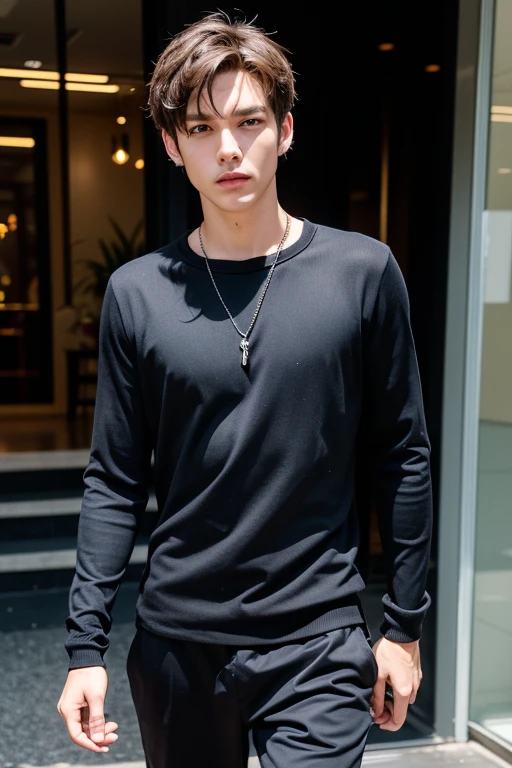 good looking　male　Black Hair　cute