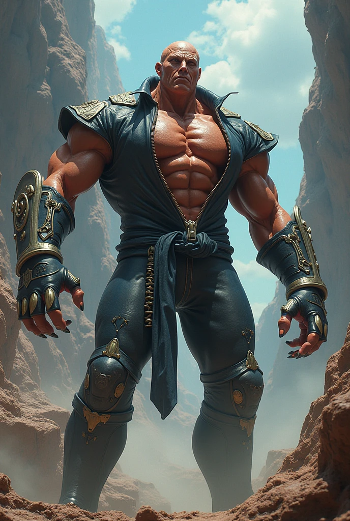 Mortal kombat The Rock, 8k, mucular, Dwayne Johnson, tatouage Maui épaule, dark, can you smell what's The Rock is cooking ?