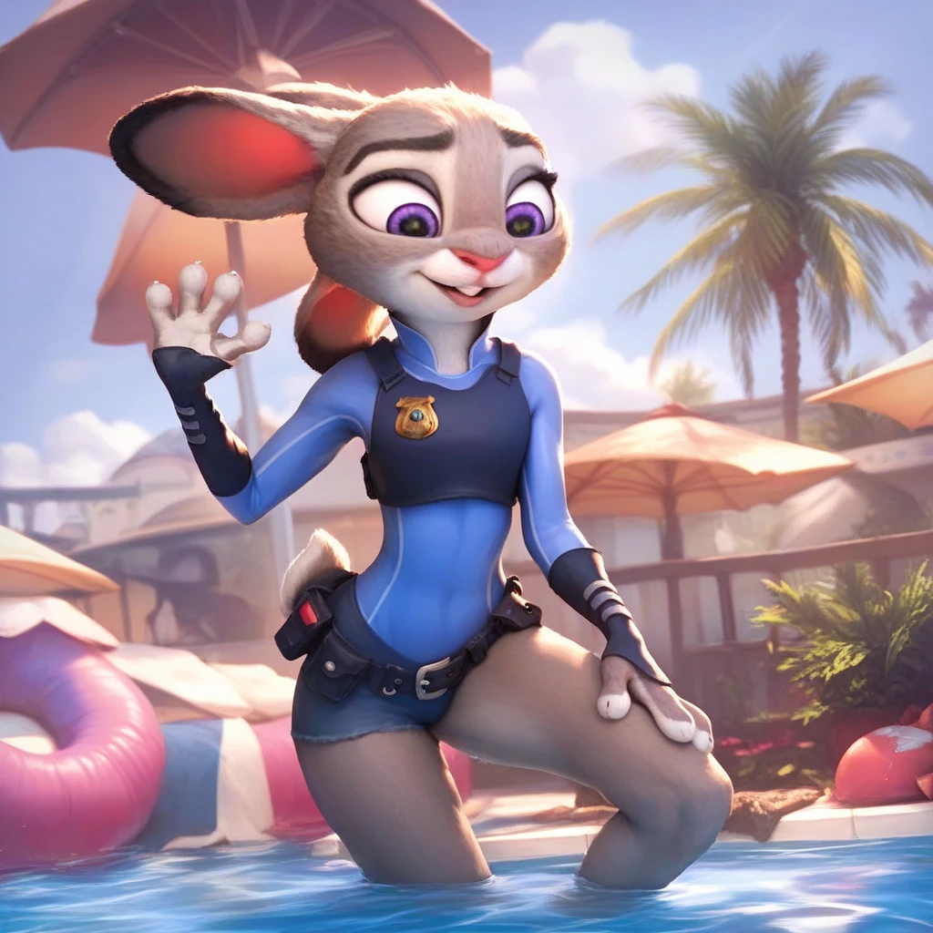 Judy cerceaux, vêtements de natation, sexy