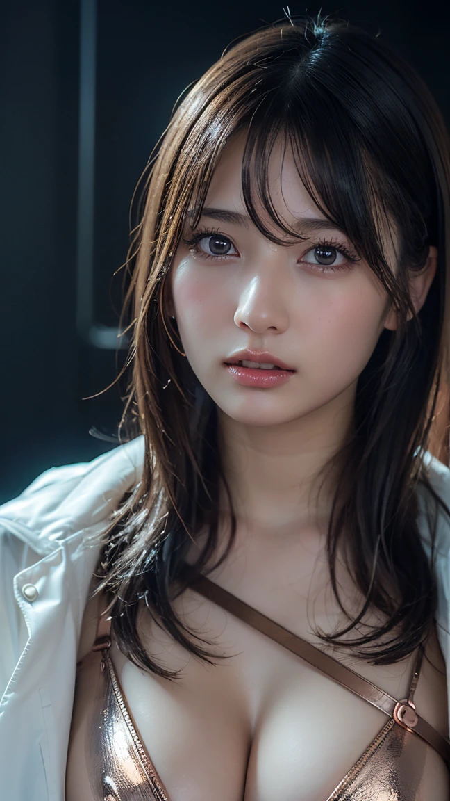 one girl, (a beauty girl, delicate girl:1.3), (14 years old:1.3),
break, (winter coat:1.3),
break, very fine eye definition, (symmetrical eyes:1.3),
break, (street snap:1.3), perfectly trimmed fingers,
break, small breasts, brown eyes, parted bangs, brown hair,
break, (eyes and faces with detailed:1.0),
break, (masterpiece, best quality, ultra detailed, detailed face, 8k)