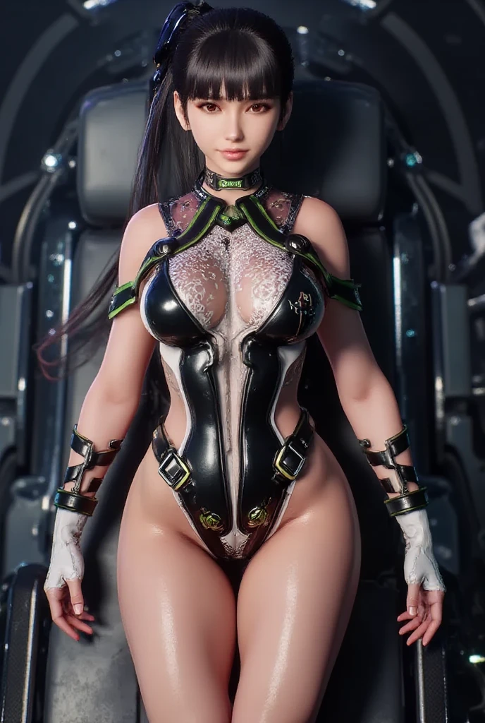 Sexy Vampire Unsing Micro Rope Bikini Full Body in Leg Circle, fantasy((SEXY BIKINI WITH MICROSTRINGS)), Black suit,Place human anatomy arms down,Legs are aligned and separated from each other in anatomical position of the whole body.