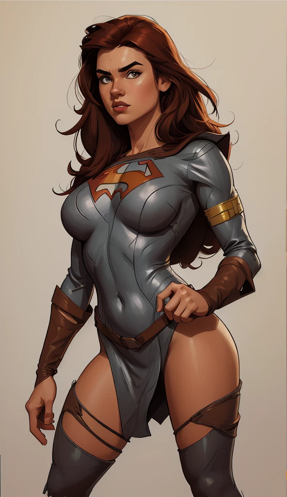 (Masterpiece, 4k resolution, ultra-realistic, very detailed) Mary Marvel (DC comics) full body in the style of realism, glistening skin, , natural lighting, Defined full lips. fitness feminine body. in the style of realism, glistening skin, , natural lighting, Defined full lips. fitness feminine body, Topless