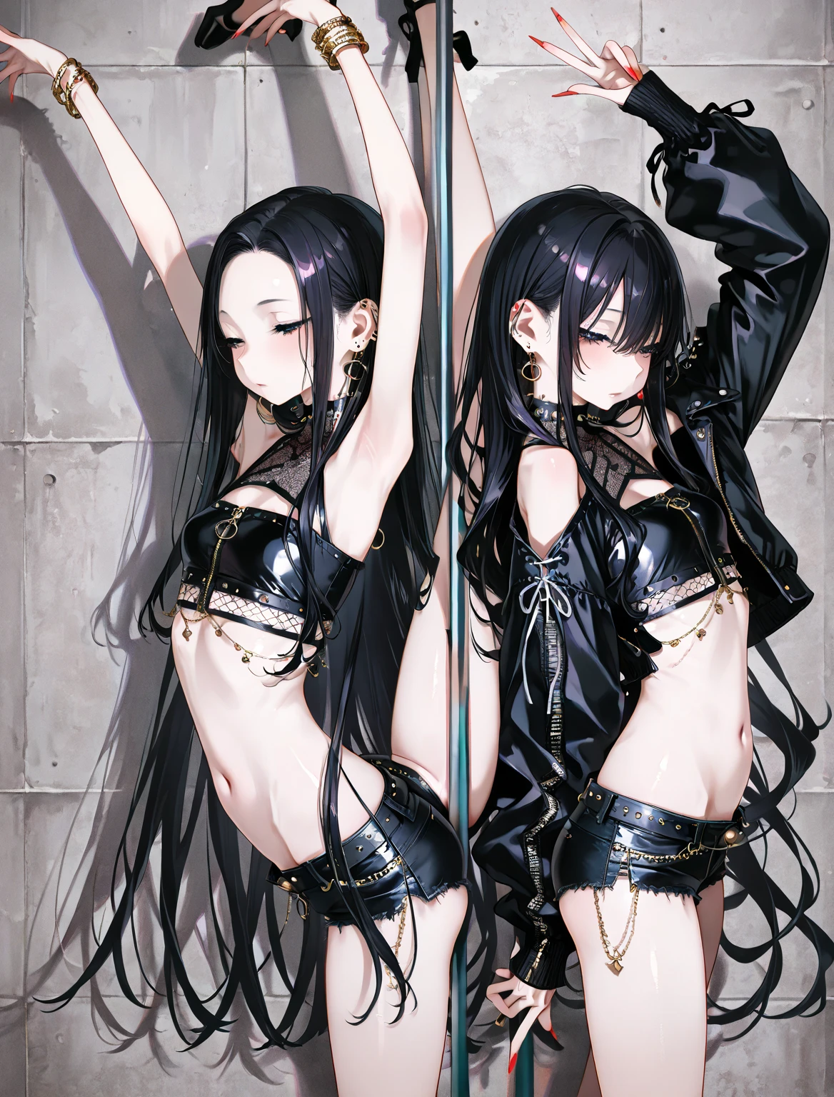 13 year old girl idol(Small breasts)、Idol Costumes、3 people、Highest quality、Angry expression、pubic hair、Nipples、Glare、rage、Hung、Watery eye、Surrounded by men、Orgy、Town Square、crowd