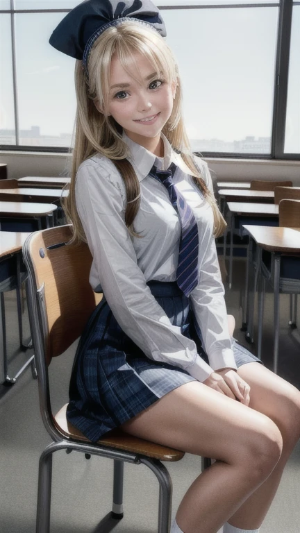 1 girl (8k, RAW photo, top quality, masterpiece: 1.2), (real, real: 1.37), schoolgirl with pants almost visible, super detailed, bare feet, full body shot, Japan old house, high school uniform, short miniskirt, realistic eye and face details, natural skin texture, full body, athlete figure, muscular thighs, fair skin, detailed face, movie lighting, realism, realistic background, realistic lighting, white gal, blonde, seductive pose, sweaty, moody