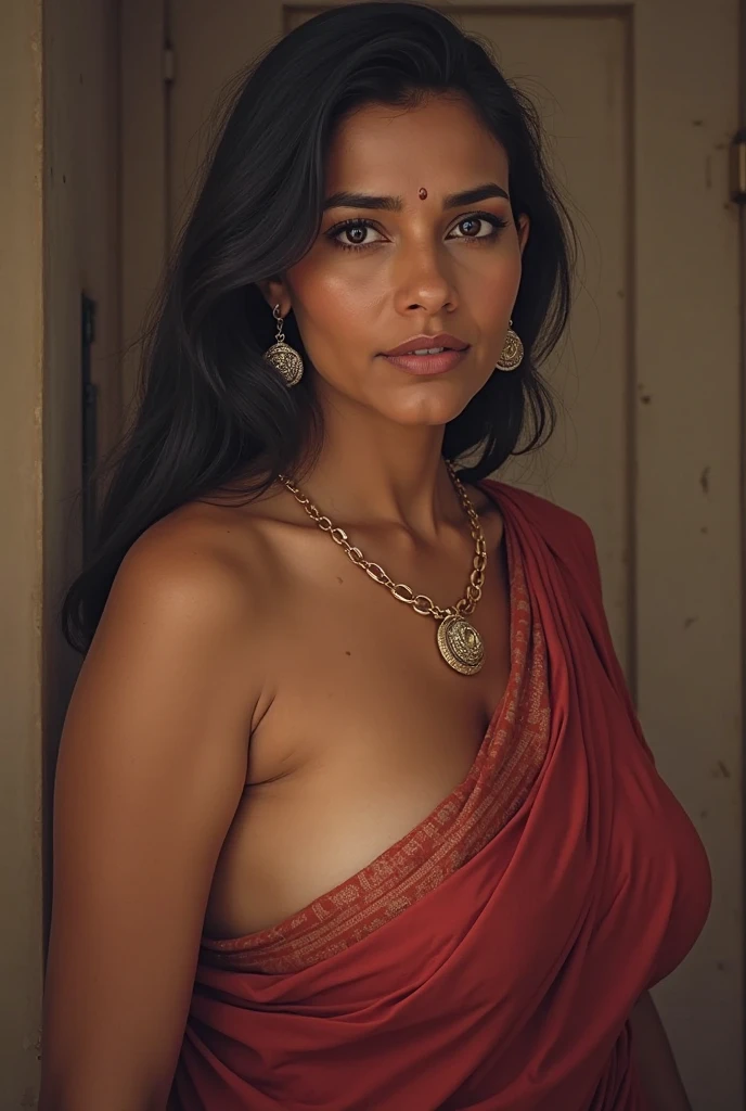 intricate meticulous detailed beautiful aztec woman, beautiful detailed eyes, beautiful detailed lips, extremely detailed face and skin, long eyelashes, traditional body paint, ornate headpiece, intricate jewelry, flowing dress, serene expression, dramatic lighting, fantasy, vibrant colors, cinematic, (best quality,4k,8k,highres,masterpiece:1.2),ultra-detailed,(realistic,photorealistic,photo-realistic:1.37),cinematic lighting,dramatic composition nsfw