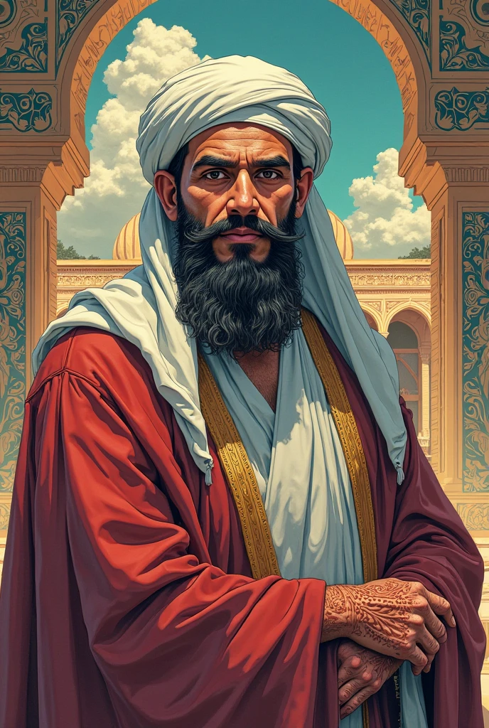 Generate a image of prophet Mohammad