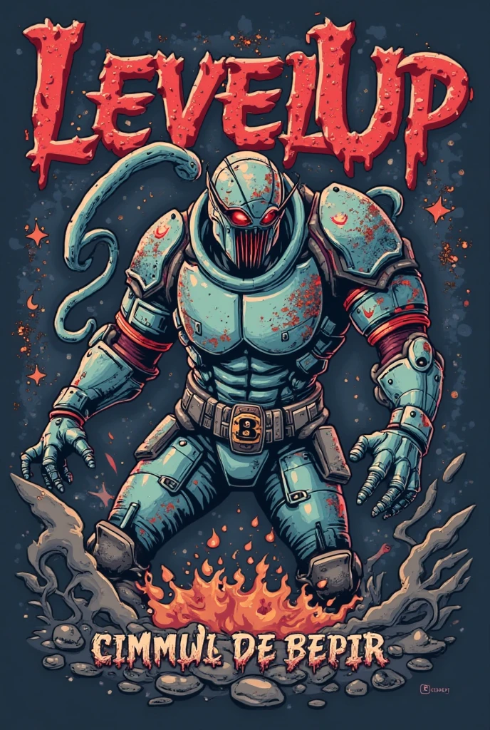 full body view of a humanoid robot, having muscular green arms. a living human white skull inside a glass bubble, cylindrical body, brawl, brawl stars