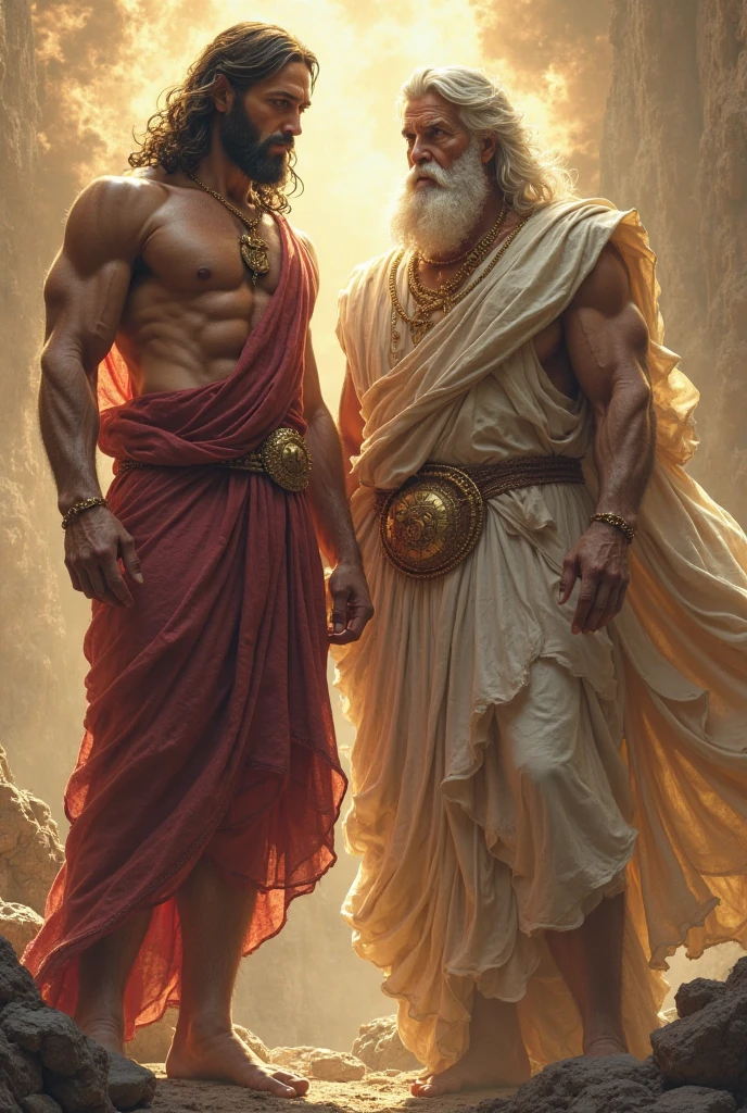 Asopus and Zeus talking