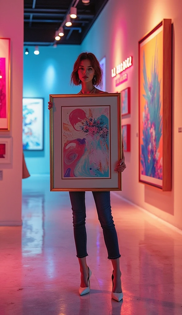Annunciation and others, James Rosenquist's style ，