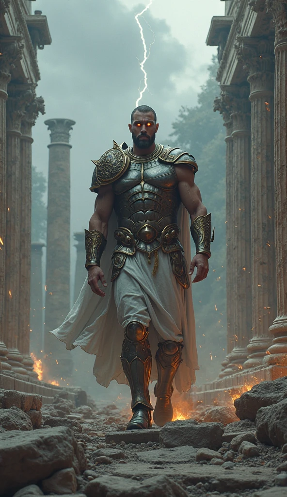 Create a stunning and realistic portrait of Atum, the primordial deity from Egyptian mythology, emerging from the primordial waters. Depict him as a solitary figure on a primordial mound  masterpiece, best quality, CG, wallpaper, HDR, high quality, ultra detailed face, cinematic, high detail, 8k, raw, high, artstation HQ, unreal engine, octane renderer, 4k resolution, hyperrealistic, highly detailed