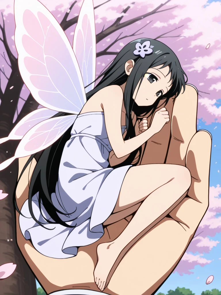 (((Completely naked:18ban)))、girl、Ocean、(((Fairyの羽:Fairy)))