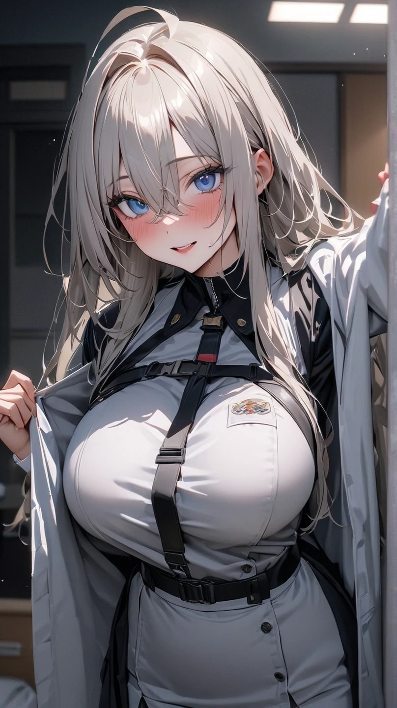 NSFW,KazamaIroha,IrohaBase,hair ornaments,headband,exposed,Haori,hidden belly button,black gloves,pleated skirt,green skirt,white stockings,cleavage,1 girl,Japanese style room,masterpiece,highest quality,High resolution,anatomically correct,sitting,legs open,M-shaped spread legs,(Sweat:1.7),shy,perspective from below,1 boy,Crouching cowgirl position,vagina,Gonzo,Ahegao