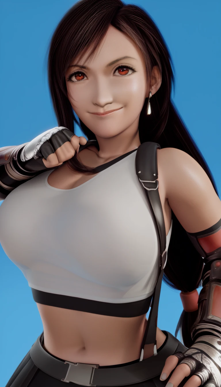 tlfc, tifa, low poly, <lora:tlfc-tifalowpoly-v2:1>, cropped sweater, midriff, sweater, 1girl, detailed face, hanging laterns, illustrated