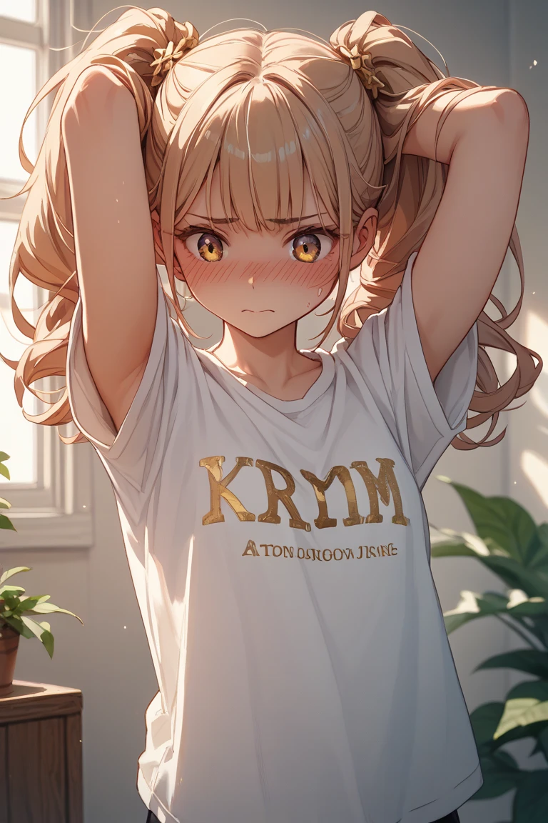 Highest quality、High resolution、Detailed Background、(Beautiful face in every detail:1.4)、Anatomically correct、(Normal number of fingers:1.2)、Highly detailed face、Detailed eyes、Teenage beauty、Perfect body line、Light color hair、Bobcut、ponytail、Twin tails、well-groomed eyebrows、cute gesture、Fun atmosphere、Cowboy Shot、
Hot days of summer vacation、The girl and her friends go into the nearby woods.、
wood々The green of the、Everyone is walking forward with excited expressions on their faces.、
Suddenly a large rock formation appears、One of my friends「Let's climb up there!」I suggest that、
Everyone was a little nervous, but they helped each other and started climbing the rocks.、
Once you reach the top, you'll be greeted by a vast view as far as the eye can see.、
Everyone cheers in delight at the view from the top.、
「amazing!」「Highest!」"、
When you slowly descend、One of them almost trips, but his friend quickly supports him.、To show consideration for each other、The girl was also able to get off safely.、
Wash off your sweat by splashing around in the stream、It was impressive to see everyone laughing and having fun even though they were covered in mud.、cute